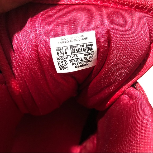 Reebok Classics Mid Question Girls Size 6.5 - Picture 8 of 8